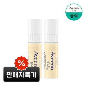 아비노베이비 수딩 릴리프 립 앤 페이스 밤, 4g, 2개