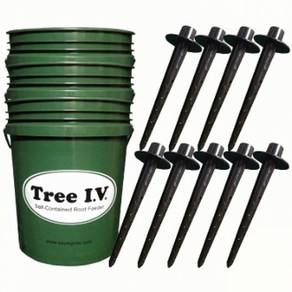 수목물주머니 트리아이브이 TREE IV. PACKAGE-1 (관수젝9개+저수조3개) 국제특허제품, 1개