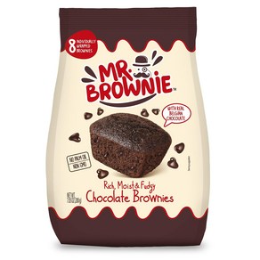 7.05 Ounce (Pack of 1) Chocolate Bownies M. Bownie Chocolate Bownies  8 Individually Wapped, 상세참조, 272.16g, 1개