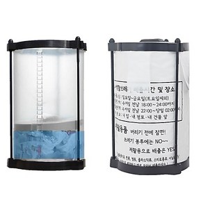 냄새차단 종량제 쓰레기통 20L 10L 종량제 봉투 압축 휴지통 (리터 확인필수), 그레이 20리터