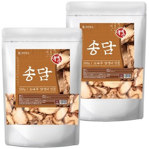 건강중심 국산 송담 500g 소나무 담쟁이, 2개