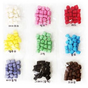 주물럭 비누베이스(100g~500g, 브라운-100g, 1개