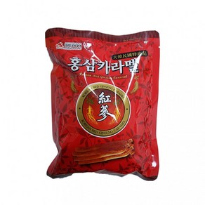 홍삼캬라멜 120g X 4봉지 간식 캔디 과자 특판 인삼, 1개, 480g