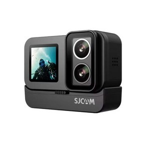 4K액션캠 소형캠코더 SJCAM 듀얼 렌즈 방수 5G 와이파이 터치 스크린 캠 스포츠 헬멧 SJ20 2024 년 신제품, 1) Standad