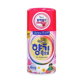 산도깨비 방향 탈취 자동분사기용 향캔 리필 블랙체리, 5개, 290ml