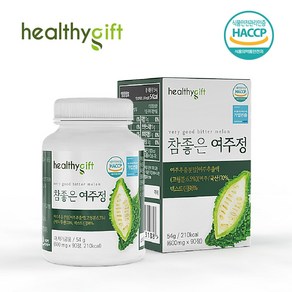 참좋은 여주정 국내산 식약처 HACCP 인증 여주 추출분말 정, 90정, 1개