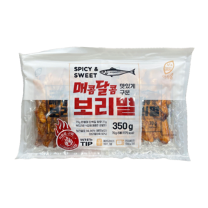 아라움 매콤달콤 보리멸 70GX5, 1개, 350g