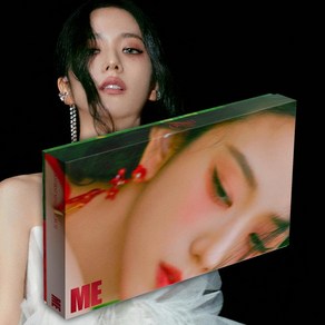 지수 솔로 앨범 + 홀로그램 특전 ME 꽃 블랙핑크 포토북 BLACK PINK JISOO ALBUM 미 싱글 노래, 지수 포토북 랜덤+본핑크 홀로그램 공식 특전, 포스터 받지않음