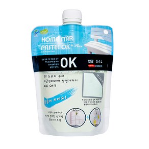 삼화페인트 홈스타 파스텔 OK PLUS 이지팩 0.4L, 연그린, 400ml, 1개