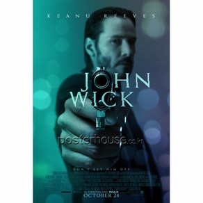 영화포스터(One sheet) 60X88cm -존 윅 John Wick, 포스터만구매