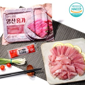 HACCP 영산홍어 몸살 500g + 모듬 500g 총 1000g, 1개