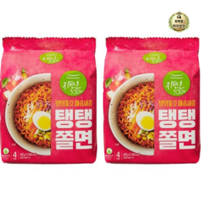 풀무원 탱탱쫄면, 123g, 8개