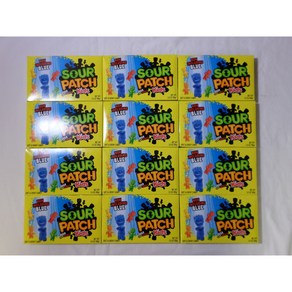 Sou Patch Kids Soft & Chewy Candy: 12 Packs of 3.5 Oz 사워 패치 키즈 부드럽고 쫄깃한 캔디: 3.5온스 12팩, 99g, 12개