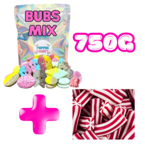 스웨덴 젤리 법스 BUBS MIX 스웨덴 캔디 한 봉지, 1개, 750g