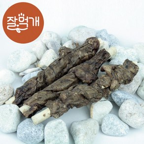 [잘먹개] 국내산 강아지 수제간식 철분스틱껌 5P (껌+소허파), 1개