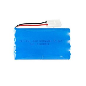 RC 완구 자동차 트럭 탱크 건용 AA 배터리 예비 부품 3.6V 1400mAh, 04 9.6V 1400mah, 1개