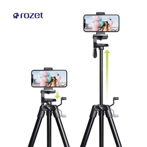 ozet 스마트폰 핸드폰 튼튼한 유튜브 카메라 삼각대 거치대 RX-5575, .