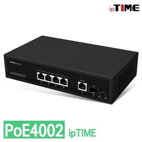 ipTIME PoE4002 스위칭허브