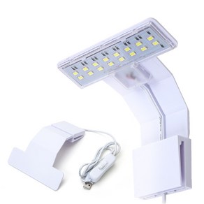 GeenWold 그린월드 USB 미니 LED 클립 M-180(5w), 1개