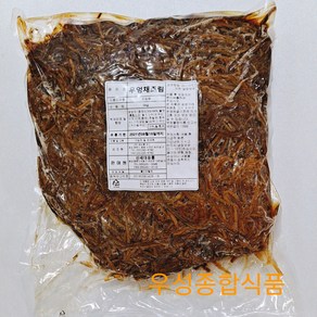 우엉채 조림 5kg (김밥용 반찬용), 1개