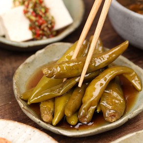 셰프애찬 맛있게 매운 청양고추짱아치 장아찌 절임 밑반찬