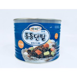 국산팥 아띠통통단팥2kg 6개 1박스 팥빙수 팥 통통한팥, 2kg