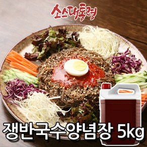 쟁반국수양념장 5kg, 1개