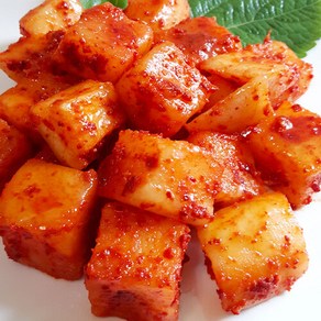 [엠디] HACCP 국내산재료로 담근 전라도 함평 깍두기 3kg, 1박스, 5kg