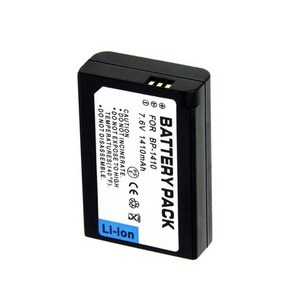 삼성 마이크로 SLR 카메라 배터리에 적합한 BP-1410 7.6V 1410mAh NX30 WB2200F BP 1410, 한개옵션1, 01 WHITE