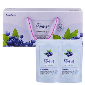 아람농장 블루베리즙 원액, 70ml, 30개