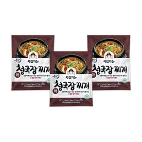 시집가는 농산 마 청국장 350g 3팩+ 마 된장찌개 380g 3팩, 1개