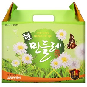 건강중심 흰민들레즙 엑기스, 60개, 100ml