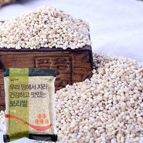 [함양농협] 하늘가애 국내산 보리쌀 1kg/2kg/4kg/10kg, 1개, 4kg