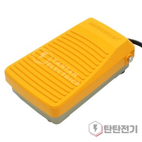 HY-102N 발판 스위치 Push ON 풋 페달 전원 on off 스위치 알미늄 HY-102 한영넉스, 1개