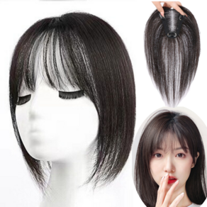 HMT WIG H_01 100%인모 가발 7*9*25