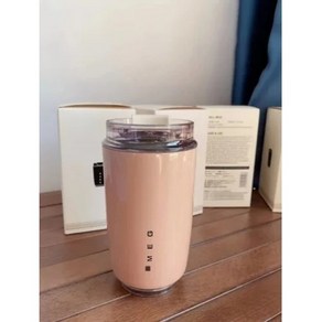 스테인레스 스틸 SMEG 물병 절연 물병 보온병 음료병 커피 컵 여행 머그잔 240ml, 1개, 분홍색