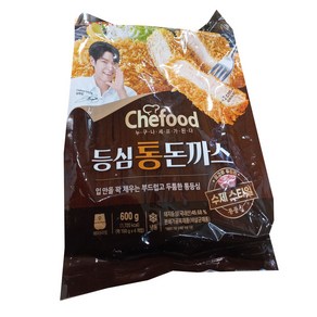 쉐푸드 등심통돈까스600g 아이스포장무료, 1개, 600g