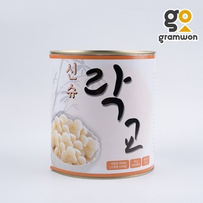 캔락교 3kg 코우 일식 락교 대용량 업소용 반찬, 1개