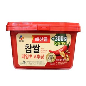 CJ 해찬들 찹쌀 태양초 고추장, 1.8kg, 1개