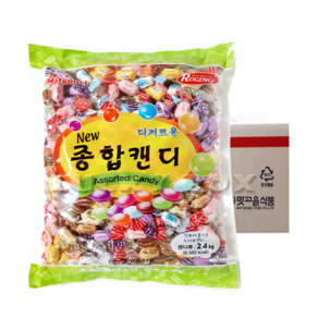 맛고을 뉴 종합캔디 2.4kg x 5봉 디저트용 (무료배송), 5개