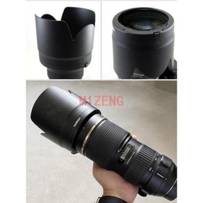 역방향 꽃 렌즈 후드 커버 탐론 AF 70-200 f2.8 Di LD(A001) SP 2.8 VC usd(A009) 카메라 렌즈용 HA001 77mm 캐논렌즈후드 캐논 렌즈후드, 1개