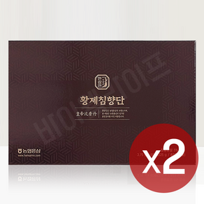 한삼인 황제침향단 60환+60환 2박스 (쇼핑백포함), 225g