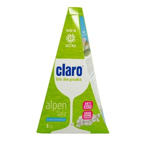 클라로 식기세척기용 정제소금, 1kg, 1개