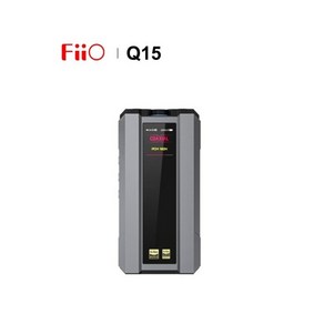 FiiO Q15 블루투스 DSD Apple iPhone 컴퓨터 휴대용 앰프 휴대 전화 HIFI 디코딩 올인원 기계, 티 탄 색