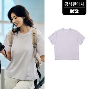 K2 여성 냉감 반팔티셔츠 코드텐 ICE 우븐 라운드 KWM24254V2