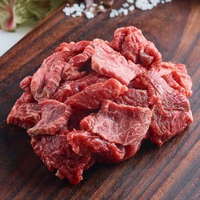 [다맛한우] 1+한우 앞다리 300g 600g 1kg 1.5kg 국거리용 소고기 앞다리살 (냉장), 1개, 1+한우 앞다리살 국거리용 (300g)