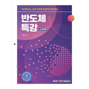 SK하이닉스 25년 반도체 전문가가 들려주는반도체 특강: 소자편, 진종문, 한빛아카데미