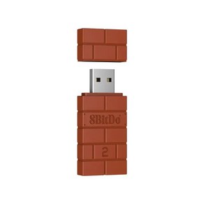 8BITDO 얼티메이트 AKNES USB 무선 블루투스 어댑터 PS5 PS4 NS 호환 스위치 PC 게임 액세서리, 1개