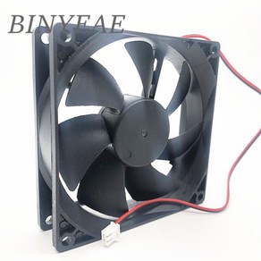 쿨링팬 냉각팬 컴퓨터 케이스 냉각 팬 9025 9225 CPU 90mm 9cm 90x90x25mm DC5V 12V 24V 2 핀, [01] 없음 RGB, [01] Black, [03] 24V 2PIN