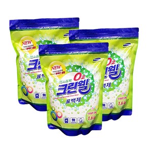 오투크린웰 산소계표백제 1.6kg 과탄산소다, 3개, 3개